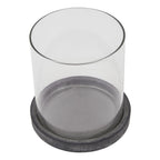 Amalfi Grey Hurricane Lantern