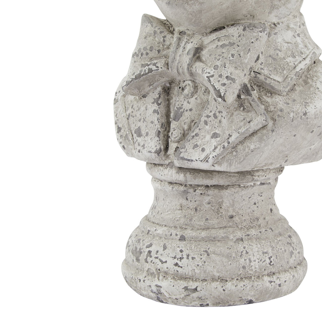 Stone Effect Tuxedo Hare Ornament