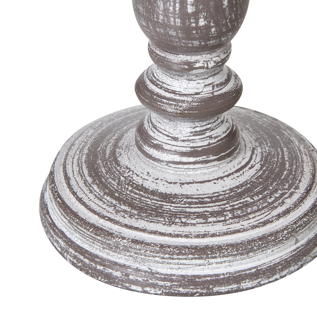 Setia Column Table Lamp With Linen Shade