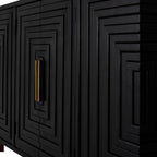Lennox Black 2 Door Sideboard