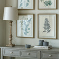 Pallido Candlestick Table Lamp With Linen Shade