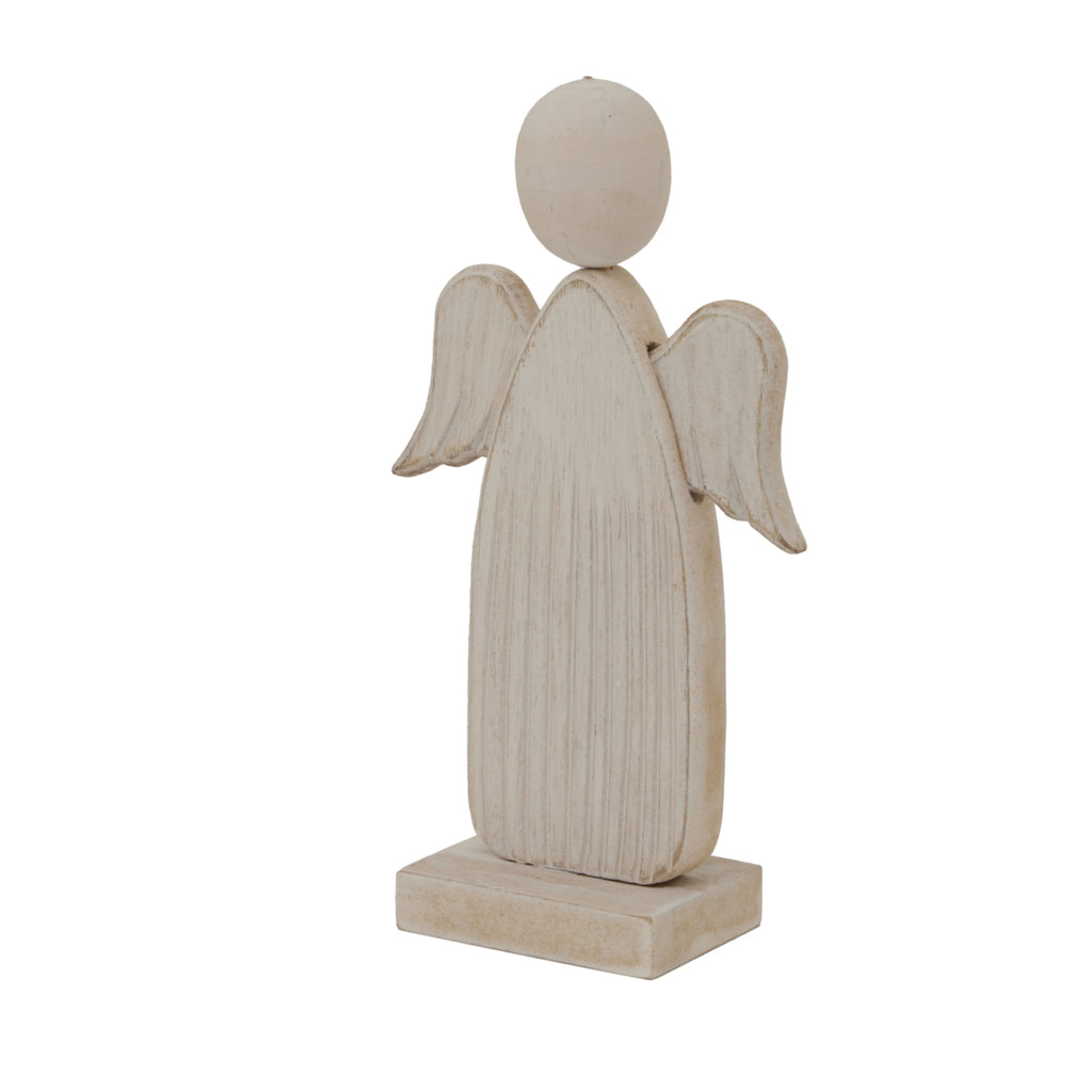 Whitewashed Rustic Angel