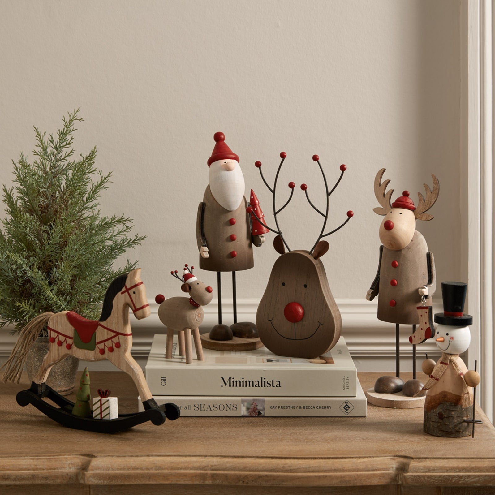 Rustic Rudolf With Hat