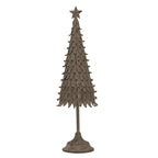 Large Rustic Decorative Tree With Star