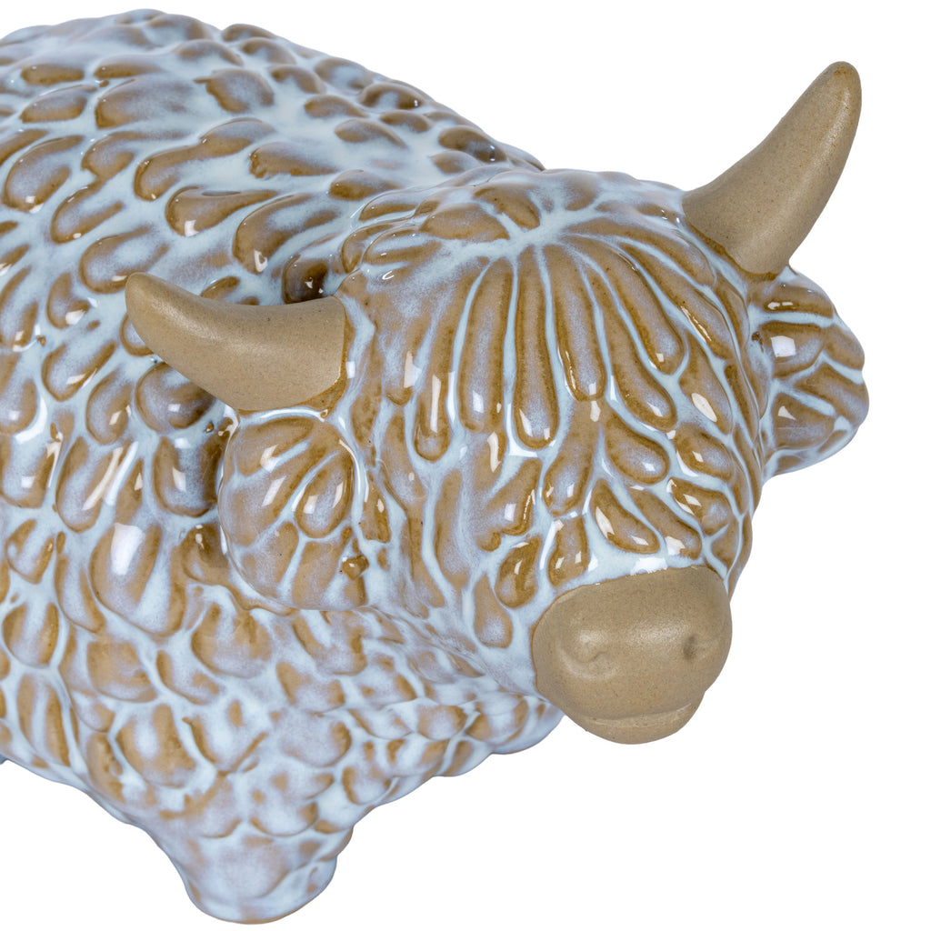 Medium Alora Ceramic Highland Cow