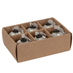 Coffee Ombre Set Of 6 Baubles
