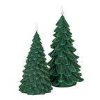 Luxe Collection Natural Glow Green Tree LED Wax Candle
