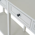 Belmont Collection 4 Drawer Console