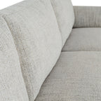 Zephra Three Seater Sofa With Footstool