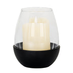 Neris Medium Candle Holder With Glass Goblet