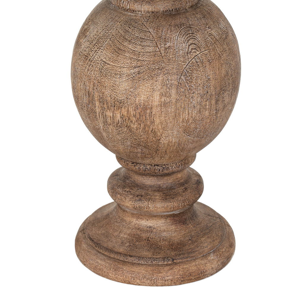 Clarion Table Lamp With Edged Linen Shade