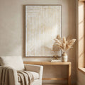 Tellura Hand Painted Canvas In Frame