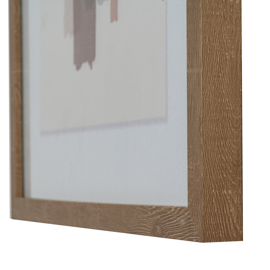 Tydis Art Mounted In Wooden Frame