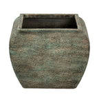 Verdan Square Drum Set Of 2 Planters