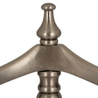 Antiqued Silver Valet Stand