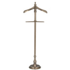 Antiqued Silver Valet Stand