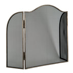 Antiqued Silver Large  Fire Screen
