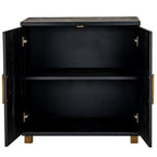 Lennox Black 2 Door Small Sideboard