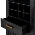 Lennox Black Drinks Unit