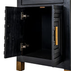 Lennox Black Drinks Unit