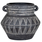 Etched Collection Tall Pot With Handle