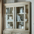 Delphine Collection Sliding Glass Dresser Top
