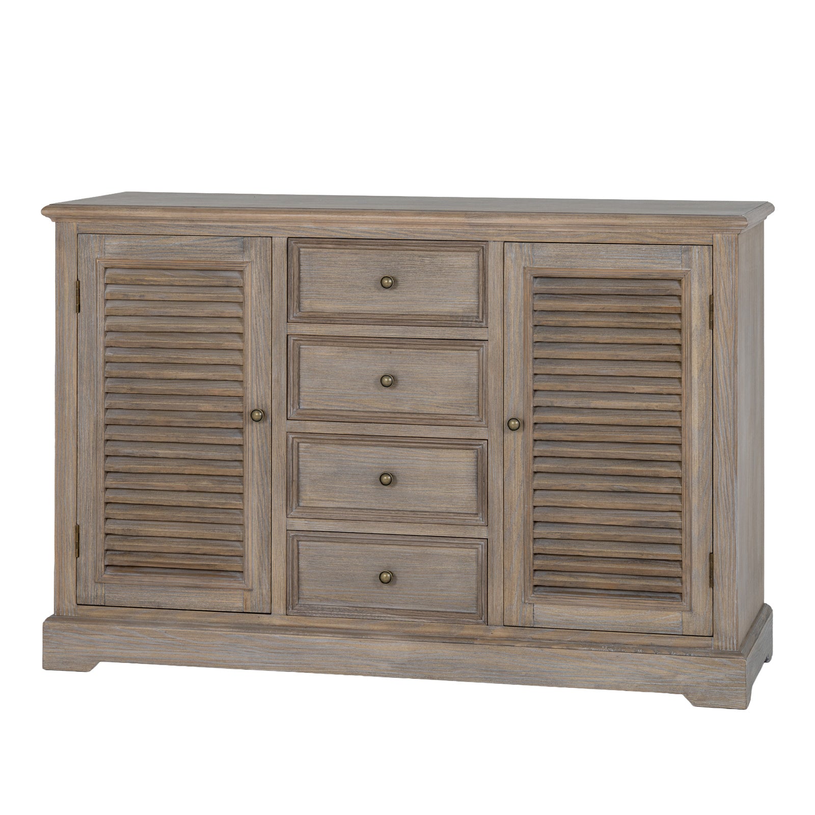 Delphine Collection 2 Door 4 Drawer Large Dresser Base