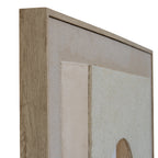 Portina Linen Textured Canvas in Frame