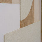 Lumera Linen Textured Canvas in Frame