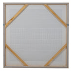 Sola Textured Line Canvas in Frame