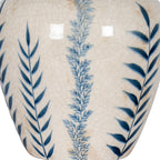 Small Blue Flora Olpe Vase