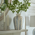Classic Blue Flora Juniper Vase
