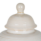 Neva Lidded Ceramic Ginger Jar