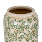 Large Green Clover Tall Olpe Vase
