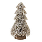 Medium Tiered Snowy Brush Tree