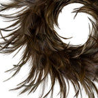 Fawn Feather Candle Wreath