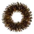 Fawn Feather Wreath