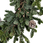 Woodland Pine Wreath With Pinecones