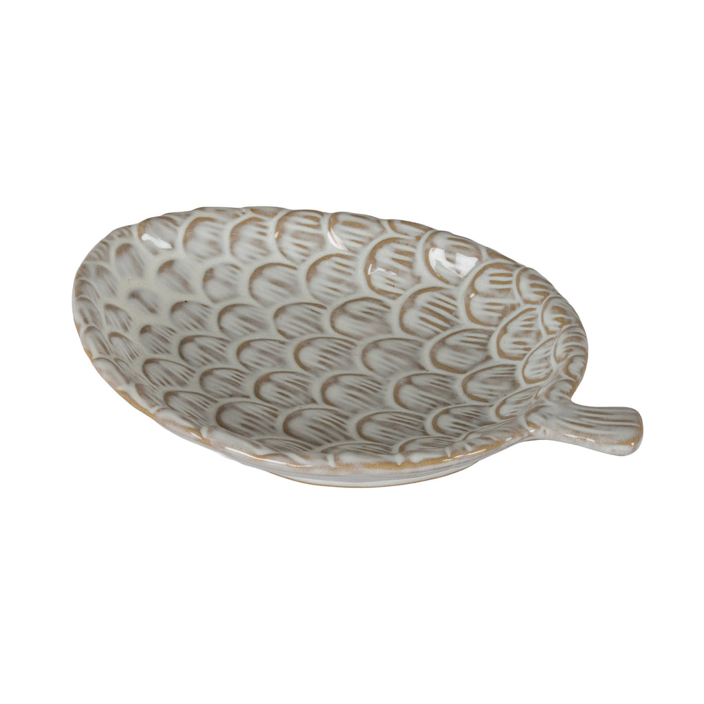 Alora Ceramic Pinecone Medium Dish