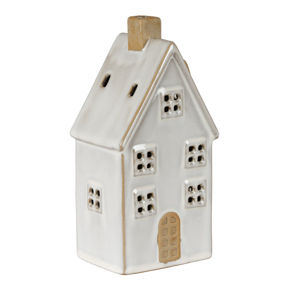 Alora Ceramic Large Townhouse With LED Light