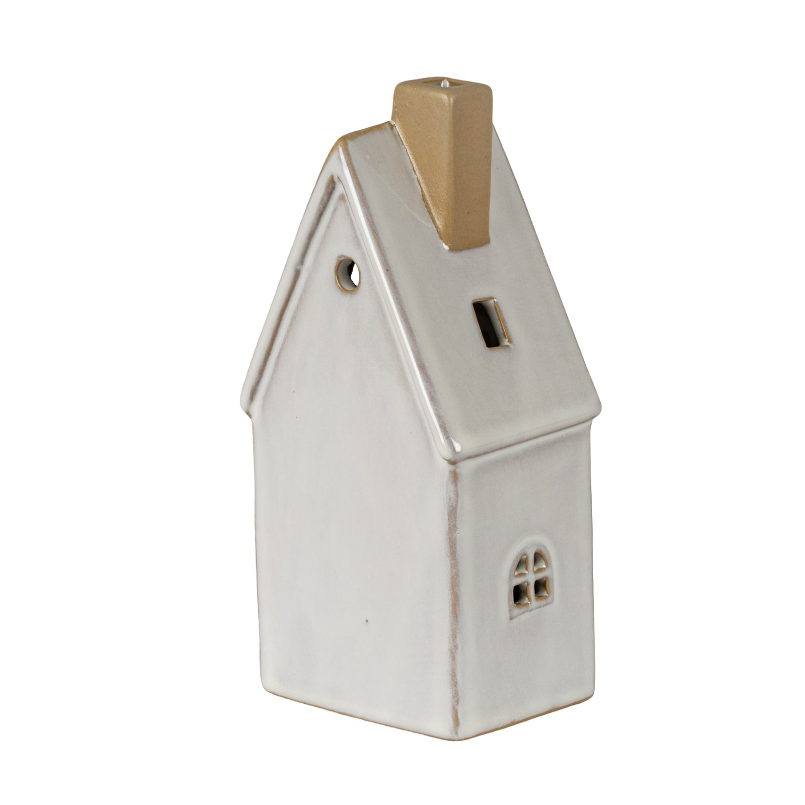 Alora Ceramic Medium Townhouse With LED Light