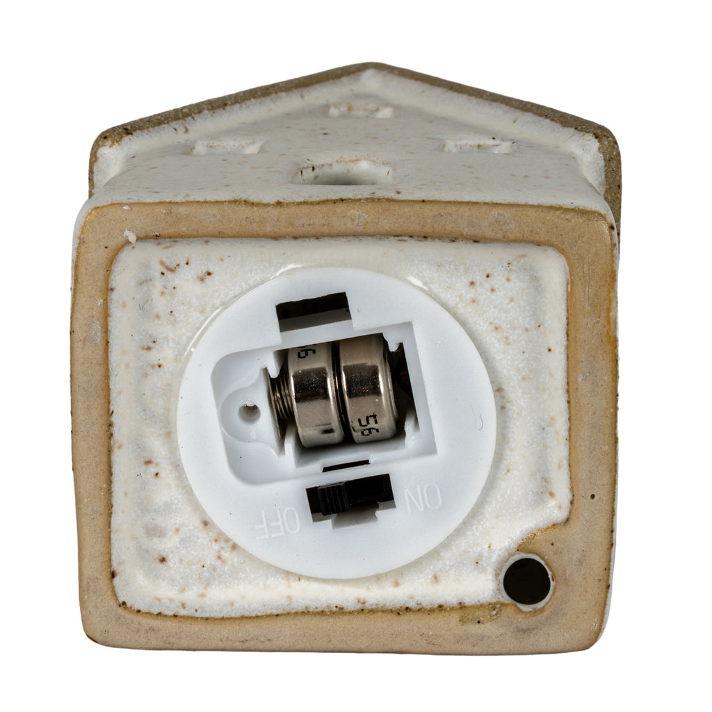 Alora Ceramic Large Town Cottage With LED Lights