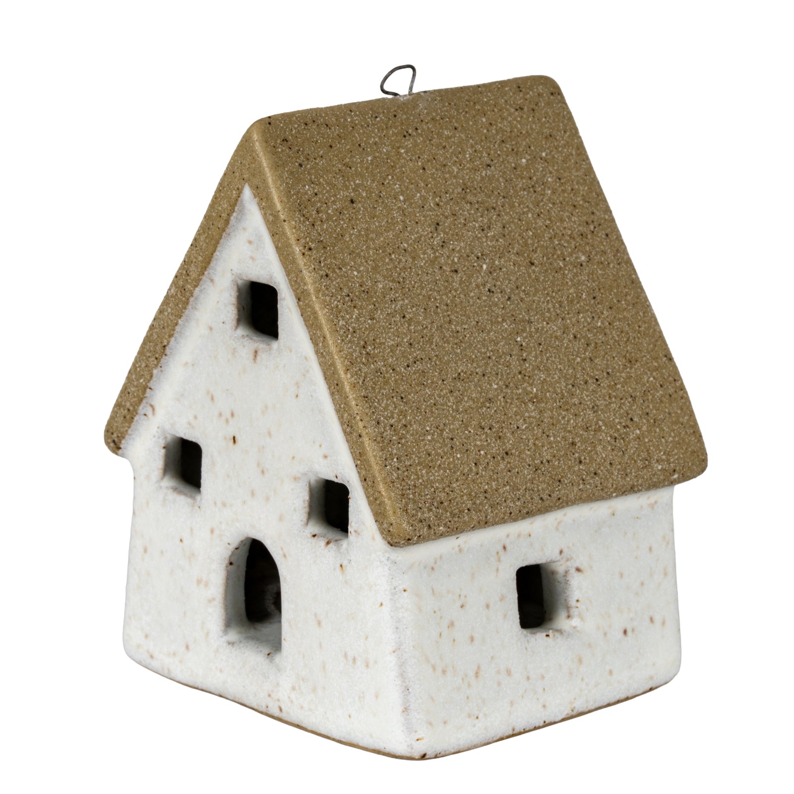 Alora Ceramic Large Town Cottage With LED Lights