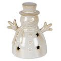Alora Ceramic Small Snowman With LED Light