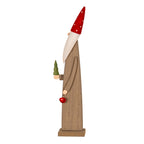 Wooden Festive Elf with Tree and Bell