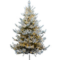 Snowy Spruce 7Ft Pre Lit 500 Led Christmas Tree