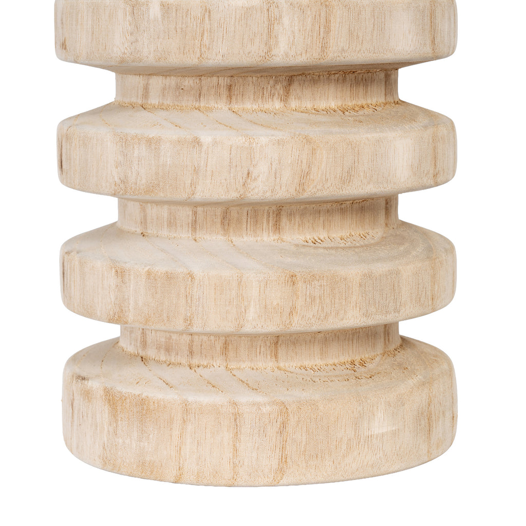 Artisan Ribbed Vase