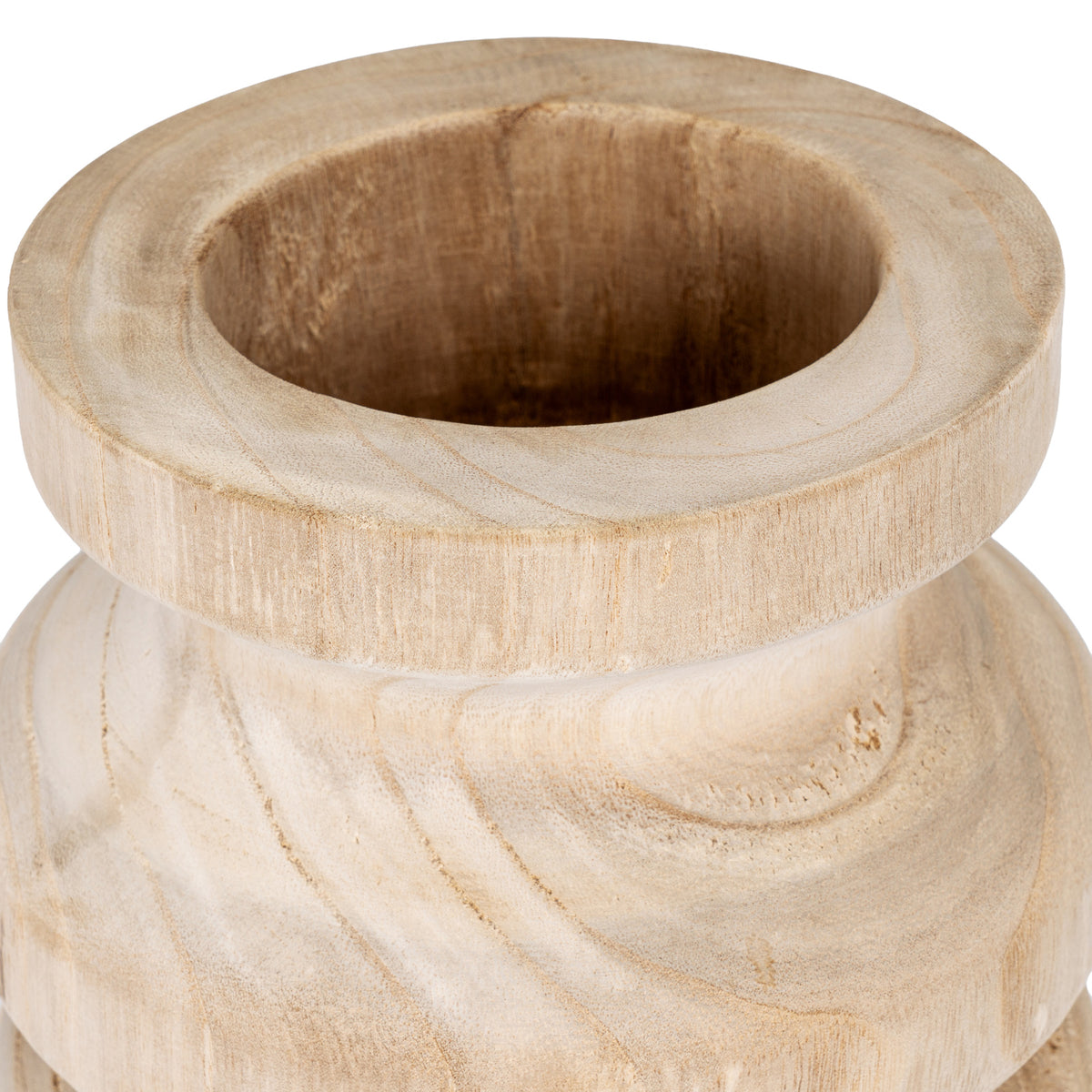 Artisan Ribbed Vase