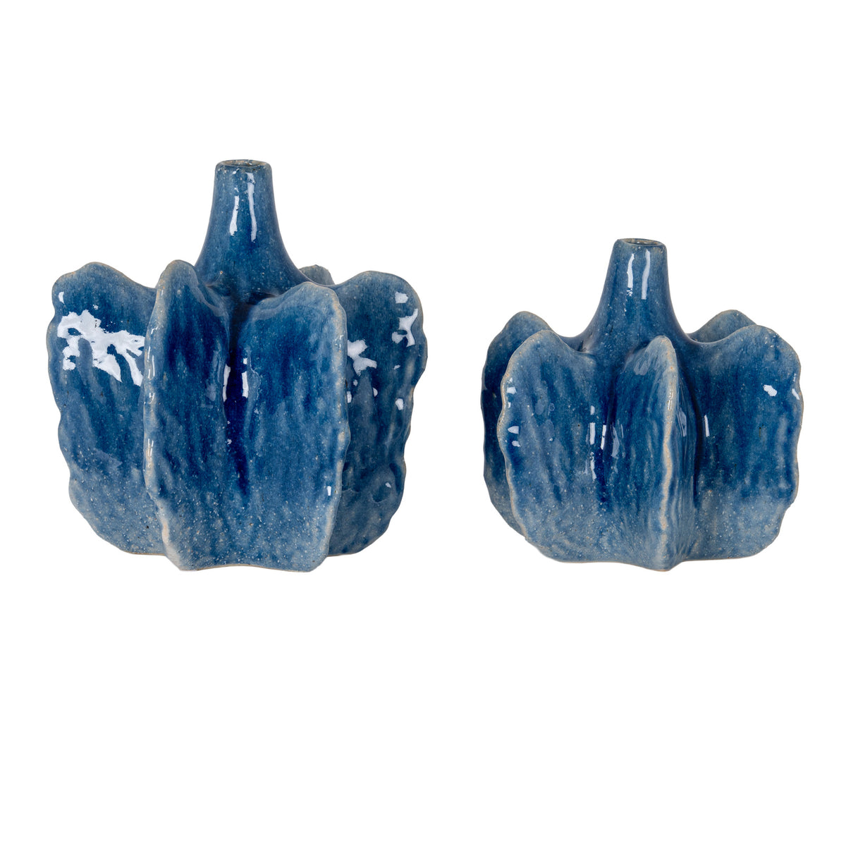 Azura Large Blue Statement Vase