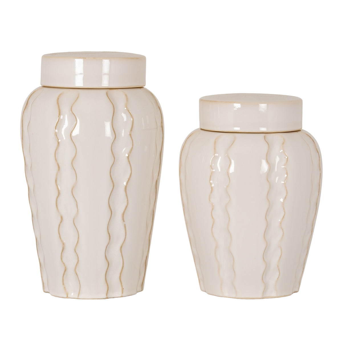 Orlune Large Deco Ginger Jar